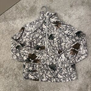 JOCKEY camo quarter zip